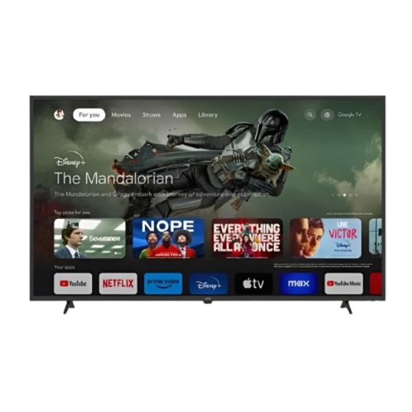 JVC SMART TV 86'' Q LED 4K UHD GOOGLE LT-86KB738N